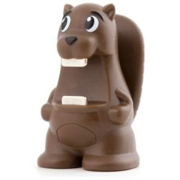 ☀️2/$14☀️Kikkerland Brown Beaver Bottle Opener with Keyring - Picture 5 of 5